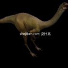 Prähistorischer Tierdinosaurier