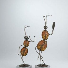 Ant Decorative Sculpture 3d model
