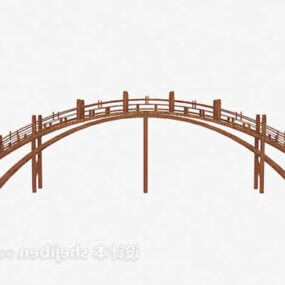 Model 3D mostu Arch Woodend