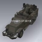 Armoured vehicle m163d model .