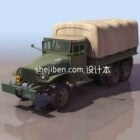 تحميل نموذج Arms-Jeep-Military Truck 3D.