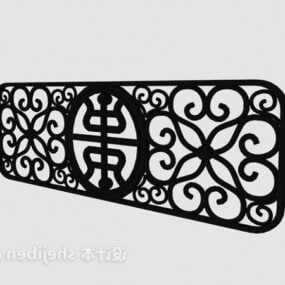 Chinese Partition Screen Divider 3d model