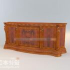 Carved Style Tv Cabinet