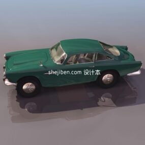 3d модель старовинного автомобіля Aston Martin
