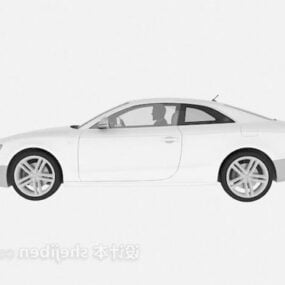 نموذج سيارة أودي سيدان ثلاثية الأبعاد