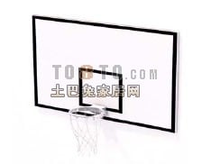 Basketball Basket Equipment 3d-modell