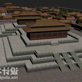 Chinese Forbidden Palace 3d model