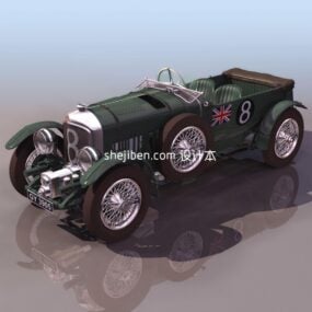 Mô hình 3d xe cổ điển Bentley