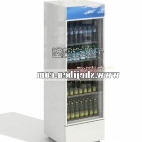 Beverage Cabinet Supermarket Furniture 3d model