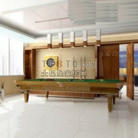 Billiard Room 3d model