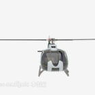 Schwarzer Hubschrauber 3D-Modell herunterladen.