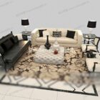 Black And White Sofa Living Room Furniture