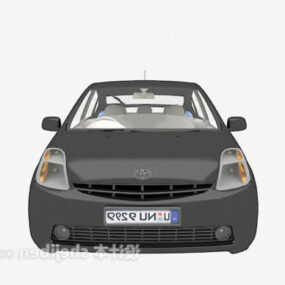 Lowpoly Black Sedan Car V1 3d model