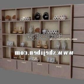 Boutique Showcase Cabinet 3d model