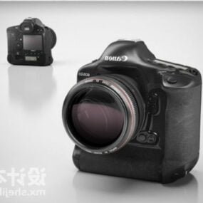 Kamera Canon DSLR 3d modeli