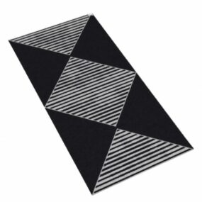 地毯三角形图案3d模型
