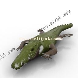 Cartoon Alligator 3d model