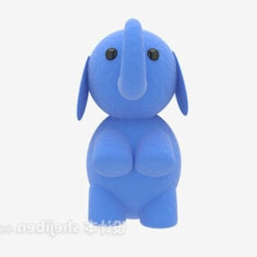 מודל תלת מימד של צעצוע בעלי חיים בייבי פיל