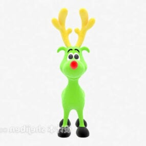 Children Deer Animal Toy 3d model