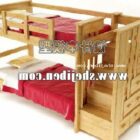 子供用二段ベッドの木製素材