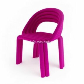 Modelo 3d de cadeira de jantar infantil