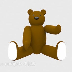 Barnebamse utstoppet leketøy 3d-modell