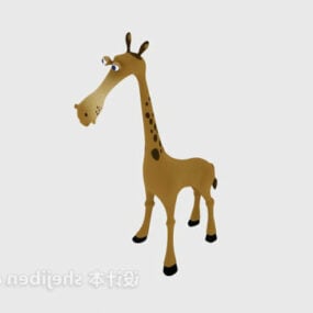 Children Stuffed Toy Giraffe 3d model