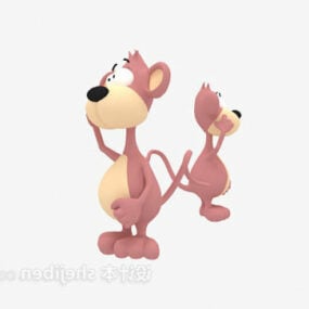 Modello 3d del mouse del fumetto del giocattolo per bambini
