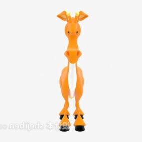 बच्चों का खिलौना टट्टू घोड़ा 3डी मॉडल
