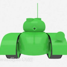 Children Toy Plastic Tank 3d model