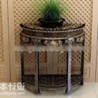 Угловой стол для китайской мебели