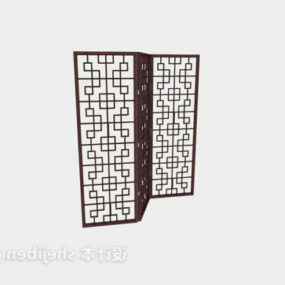 Chinese Partition Screen 3d model
