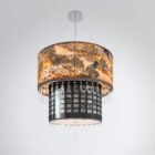 Chinese Round Double Layer Chandelier