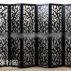 Chinese screen partition 3d model .