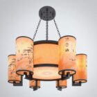 مصباح السقف الصيني متعدد الأسطوانات