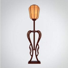 Chinese Style Antique Floor Lamp 3d model