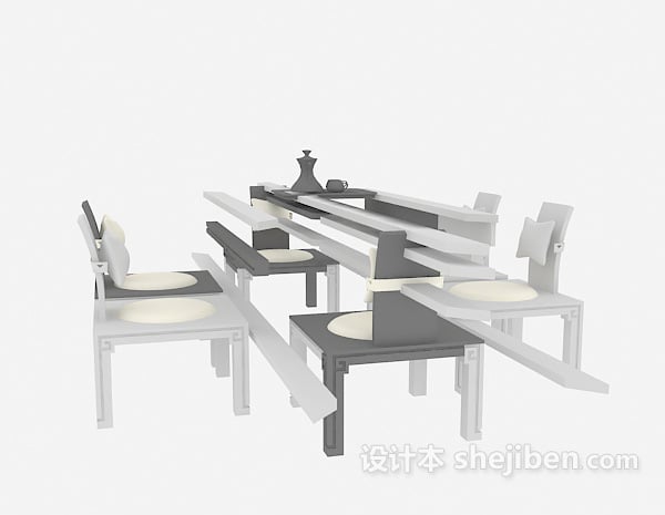 White Table And Chairs Furniture