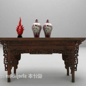 Китайський традиційний консольний стіл 3d модель