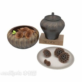 Vase Pot Decorative 3d model