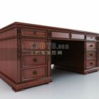 Classical Chinese book table 3d model .