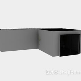 Chinese Partition Furniture 3d model
