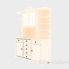 Closets, cabinets - modern furniture material 20081130 update 833d model .