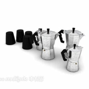 Coffee Machine Pot 3d model