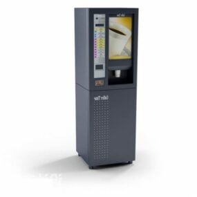 3d модель сучасного кавового автомата