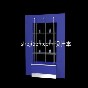 Commercial Booth Panel Gadget 3d-modell