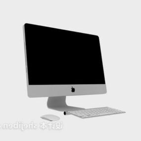 Modelo 3d do computador Apple Modern Imac