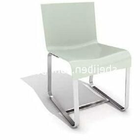 Modelo 3d de estrutura de aço para cadeira de conferência
