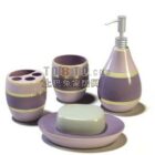 Cosmetics, bottles, soap boxes and other toiletries 2-5 sets of 3d model .