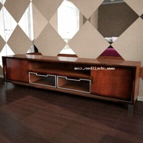 Country Style Tv Cabinet 3d model