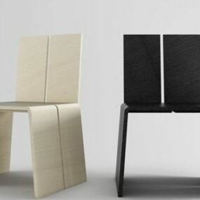 Modelo 3d de design de modernismo de cadeira criativa